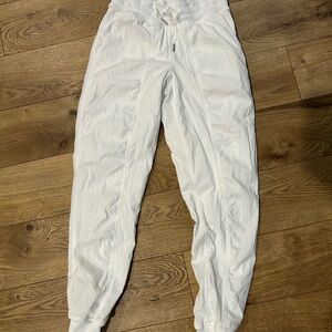lululemon athletica White Track Pants